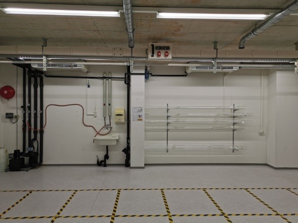 Zugangsberechtigtes Vollklimatisiertes Lager 76 EURO Paletten Pl&auml;tze<br>